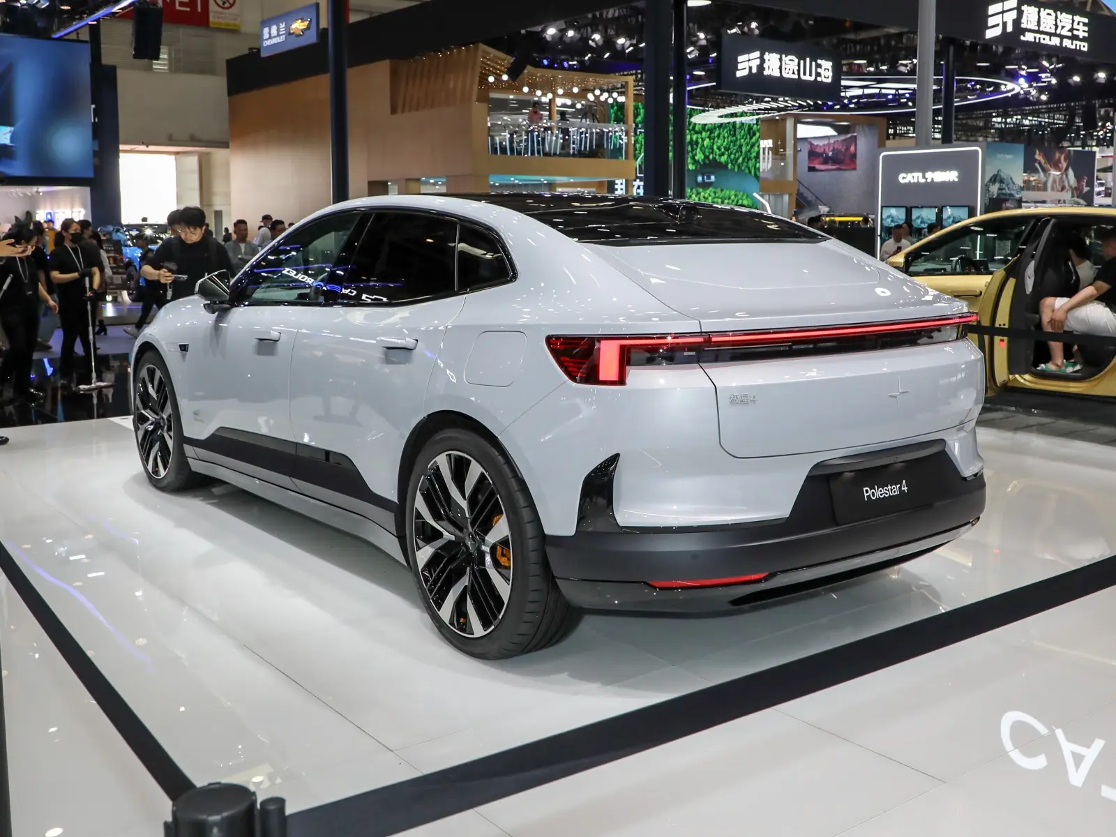 Polestar 4 на Пекинском автосалоне 2024 - electro-car.by