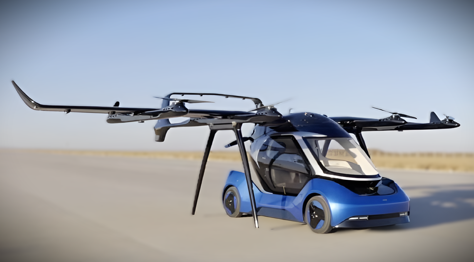 Китайский модульный eVTOL перевозит двух пассажиров со скоростью 150 км/ч и проезжает 300 км