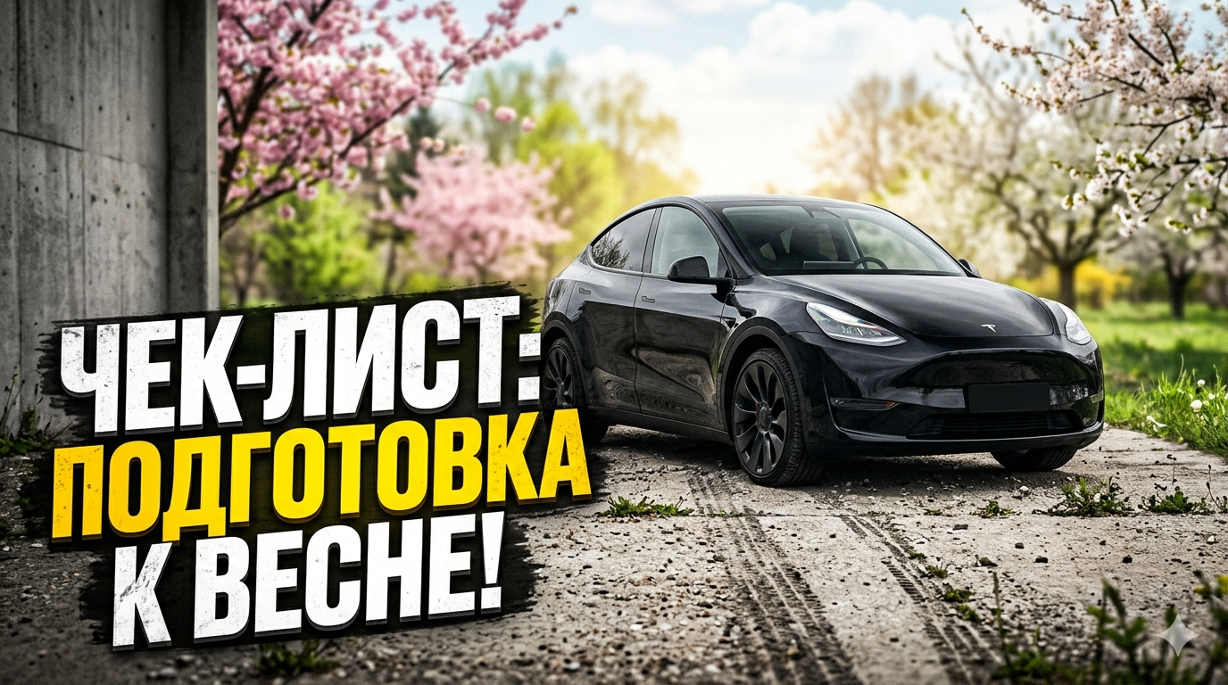 Электромобиль: что проверить после зимы? 7 практических шагов