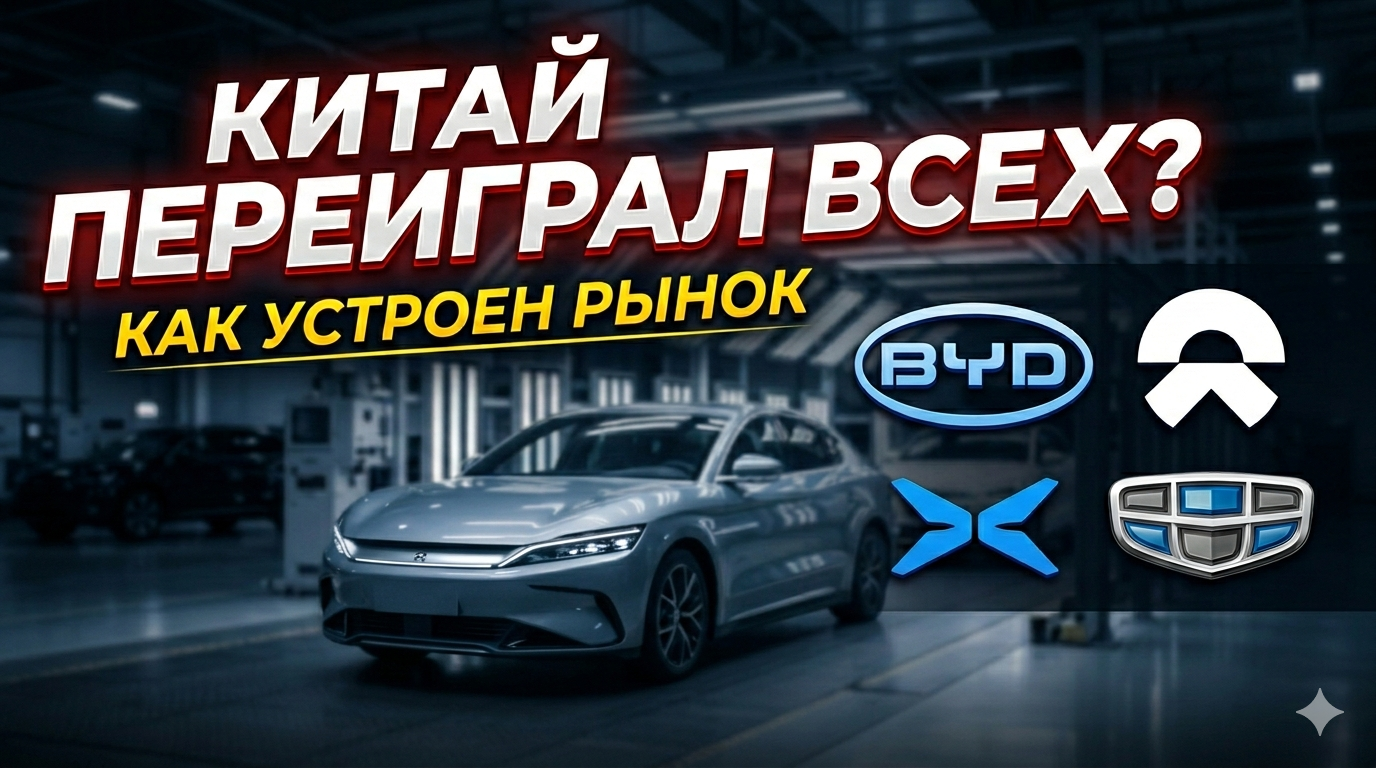 Кто есть кто в Китае: BYD, Nio, XPeng, Geely и сотня других!